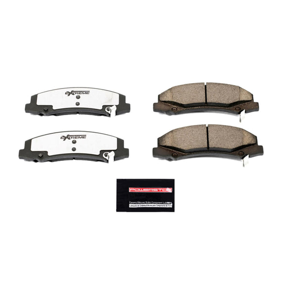 PowerStop Z26 Street Performance Carbon-Fiber Ceramic Brake Pads With Hardware
