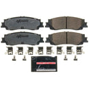 PowerStop Z36 Truck And Tow Carbon-Fiber Ceramic Brake Pads With Hardware