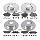 PowerStop Z23 Daily Driver Carbon-Fiber Ceramic Brake Pad and Drilled & Slotted