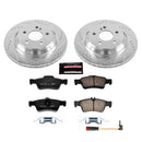 PowerStop Z23 Daily Driver Carbon-Fiber Ceramic Brake Pad and Drilled & Slotted