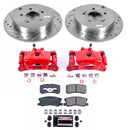 PowerStop Z23 Daily Driver Carbon-Fiber Ceramic Pads Drilled & Slotted Rotor & C
