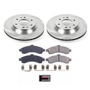 PowerStop OE Stock Replacement Low-Dust Ceramic Brake Pad and Rotor Kit