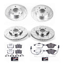 PowerStop Z26 Street Performance Ceramic Brake Pad and Drilled & Slotted Rotor K