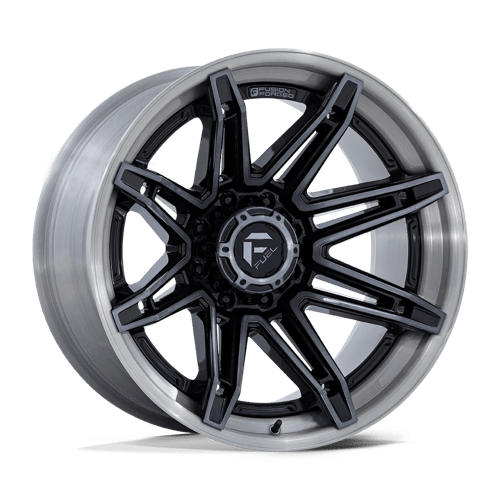 20x10 Fuel Off-Road FC401 Brawl Gloss Black Brushed Gray Tint 8x180 ET-18 Wheel