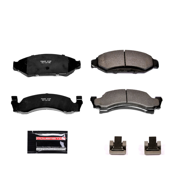 PowerStop Z23 Evolution Sport Carbon-Fiber Brake Pads With Hardware