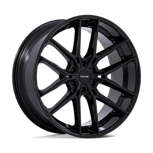 22X9.5 Niche NC280 Prodigy 6 Gloss Black 6x139.7 ET20 Wheel Rim