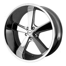 22x11 American Racing NOVA Chrome Wheel/Rim 5x127 22-11 5-127 ET18-4