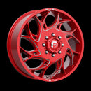 20X8.25 Fuel D742 Runner Candy Red Milled 8X165.1 ET105 wheel/rim