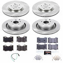 PowerStop Track Day Spec High-Performance Brake Pad and Rotor Kit