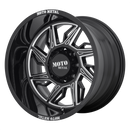 20X10 Moto Metal MO997 HURRICANE G-BLK MILL 6X135 ET-18 wheel/rim-3