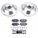 PowerStop Z23 Daily Driver Carbon-Fiber Ceramic Brake Pad and Drilled & Slotted