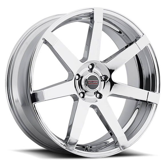 22x9.5 Vision 9042 Sultan Chrome Wheel 5x120 ET15 CB74.1