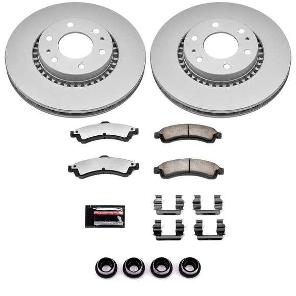 Z36 Truck & Tow Premium Carbon-Fiber Ceramic Brake Pad and Fully Coated Rotor Ki