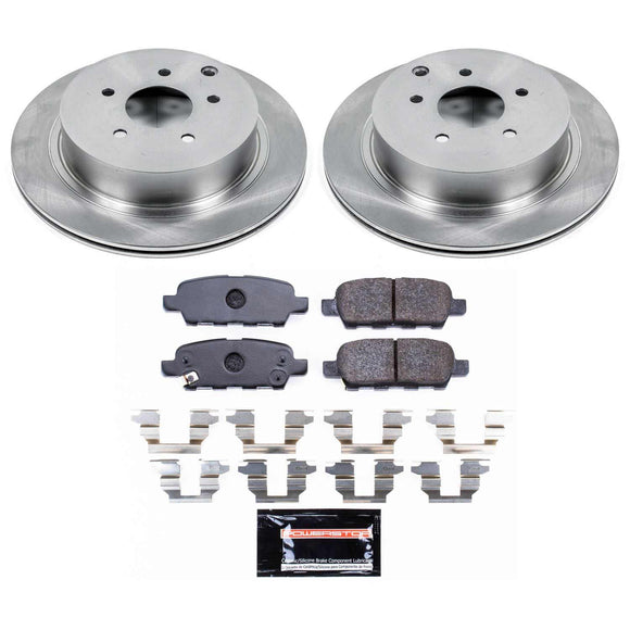 PowerStop Track Day High-Performance Brake Pad and Rotor Kit