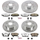 PowerStop Z26 Street Performance Ceramic Brake Pad and Drilled & Slotted Rotor K