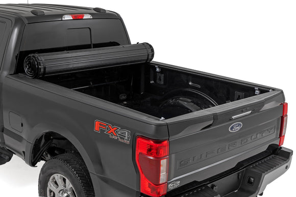 Rough Country Hard Roll Up Cover 6'10" for Ford F-250 F-350 Super Duty 17-25