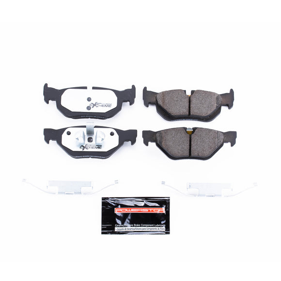 PowerStop Z26 Street Performance Carbon-Fiber Ceramic Brake Pads With Hardware