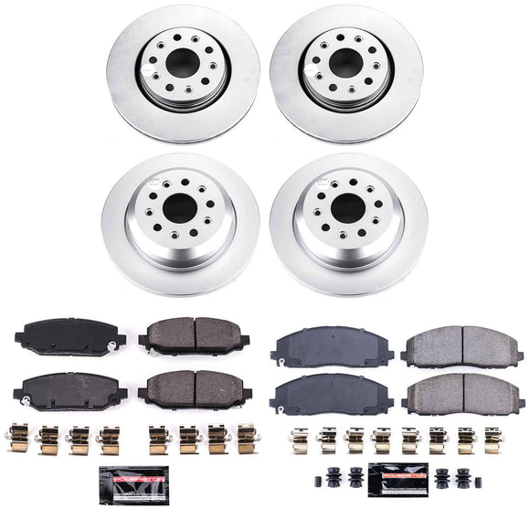 Z23 Daily Driver Premium Carbon-Fiber Ceramic Brake Pad and Fully Coated Rotor K