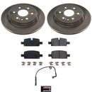 PowerStop OE Stock Replacement Low-Dust Ceramic Brake Pad and Rotor Kit