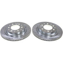 PowerStop Evolution Performance Drilled, Slotted & Plated Brake Rotor Pair