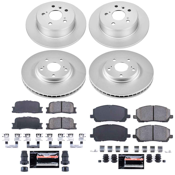 Z23 Daily Driver Premium Carbon-Fiber Ceramic Brake Pad and Fully Coated Rotor K