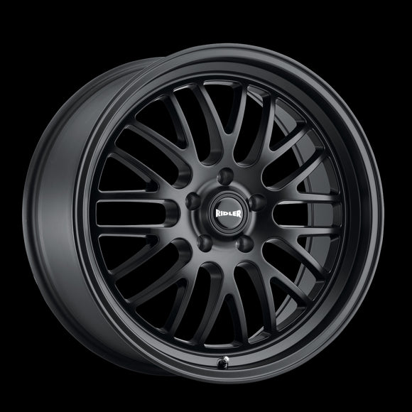 20x9 Ridler 607 Matte Black 5x114.3 ET35 wheel/rim