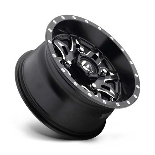 15X7 Fuel UTV D567 LETHAL Matte Black Milled 4X137 ET13 wheel/rim