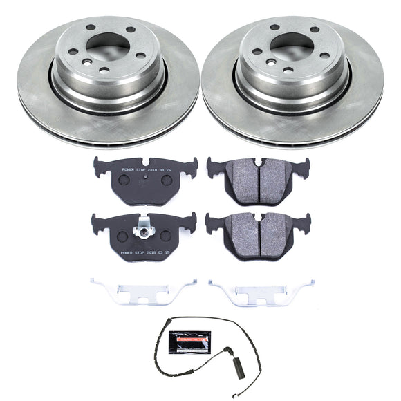 PowerStop Track Day High-Performance Brake Pad and Rotor Kit