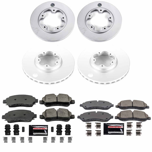 Z23 Daily Driver Premium Carbon-Fiber Ceramic Brake Pad and Fully Coated Rotor K