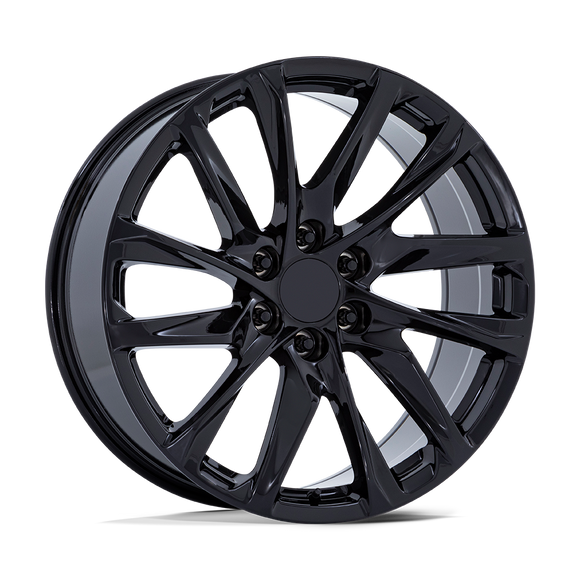 24X10 Performance Replicas PR213 Gloss Black 6x139.7 ET31 Wheel Rim