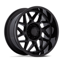 20x10 Moto Metal MO812 Turbine Gloss Black 8x180 ET-18 CB124.2 Wheel Rim