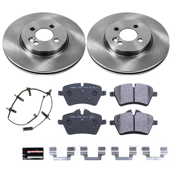 PowerStop Track Day Spec High-Performance Brake Pad and Rotor Kit