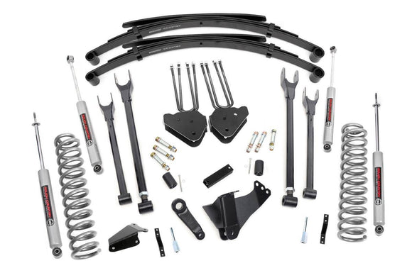 6 Inch Lift Kit Diesel 4 Link RR Spring Ford F-250 F-350 Super Duty (05-07)