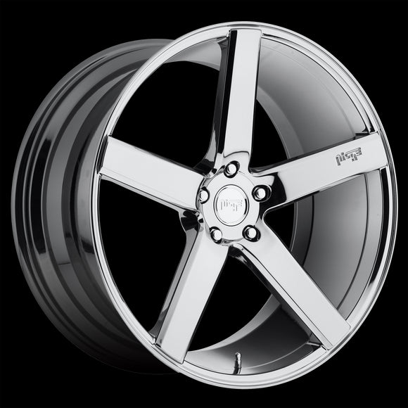 8.5x20 Niche Wheels M132 Milan Chrome Plated Wheel 5x114.3 ET35 CB72.56