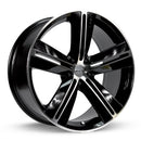 18x7.5 RTX SMS Black Machined 5x115 ET20 wheel/rim