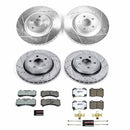 PowerStop Z26 Street Performance Ceramic Brake Pad and Drilled & Slotted Rotor K