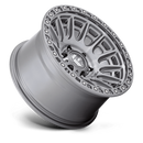 17x8.5 Fuel Off-Road D833 Cycle Platinum 5x120 ET34 CB65.07 Wheel Rim