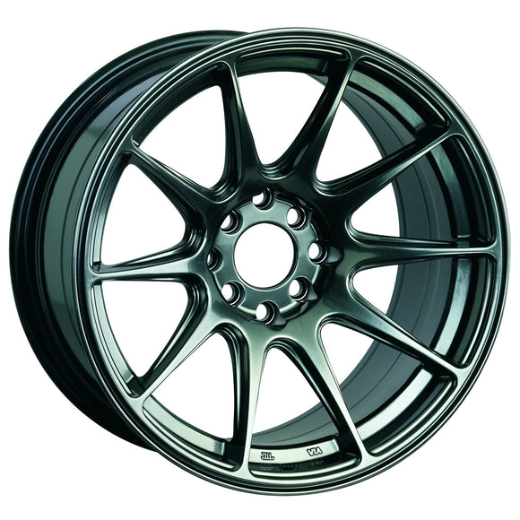 16x8.25 XXR 527 Hyper Black 4x100 ET0 CB73 Wheel