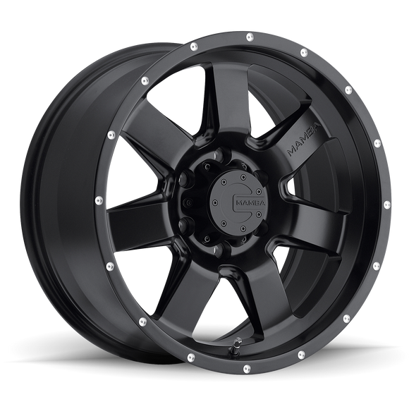 18x9 Mamba M14 Wheel/Rim 6x139.7 18x9 6-139.7 18-9 Black ET-12
