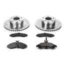 PowerStop Z23 Daily Driver Carbon-Fiber Ceramic Brake Pad and Drilled & Slotted