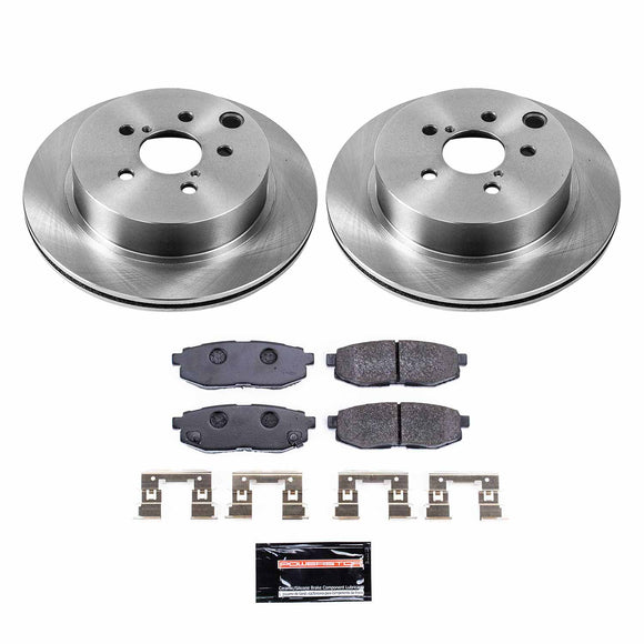 PowerStop Track Day High-Performance Brake Pad and Rotor Kit