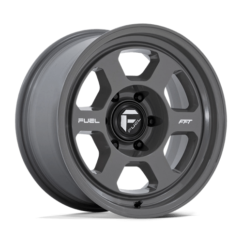 17x8.5 Fuel Off-Road FC860 Hype Battleship Gray 6x139.7 ET10 CB106.1 Wheel Rim