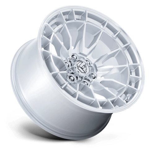 17x9 Fuel Off-Road FC888 Revolt Hyper Silver Machined Face 6x139.7 ET-12 Wheel
