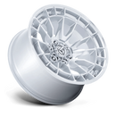 17x9 Fuel Off-Road FC888 Revolt Hyper Silver Machined Face 6x139.7 ET-12 Wheel