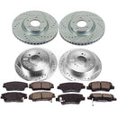 PowerStop Z23 Daily Driver Carbon-Fiber Ceramic Brake Pad and Drilled & Slotted
