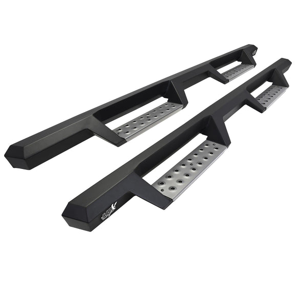 Westin HDX Stainless Drop Nerf Step Bars Textured Black 56-142252