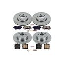 PowerStop OE Stock Replacement Low-Dust Ceramic Brake Pad and Rotor Kit