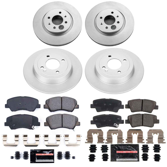 Z23 Daily Driver Premium Carbon-Fiber Ceramic Brake Pad and Fully Coated Rotor K