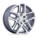 20X9 Performance Replicas PR203 Gunmetal Machined 6x139.7 ET28 Wheel Rim