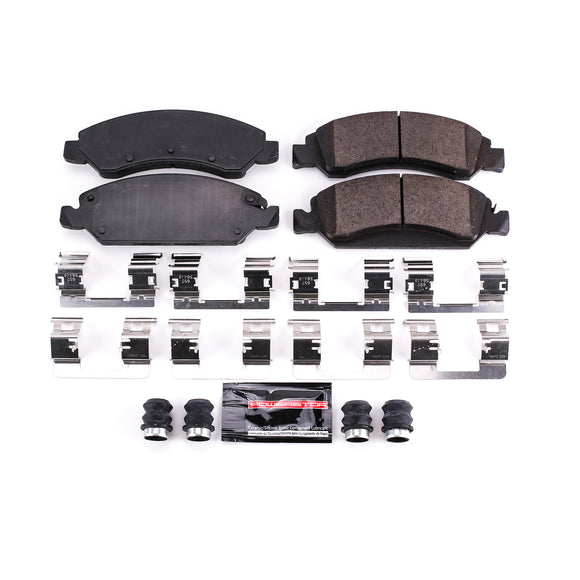 PowerStop Z23 Evolution Sport Carbon-Fiber Brake Pads With Hardware